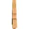 Ekena Millwork Davenport Rough Sawn Timber Gable Bracket, Western Red Cedar, 48"W x 28"H x 4"D x 6"F, 14/12 Pitch GBW048X28X0406DAV00RWR - alternate 2